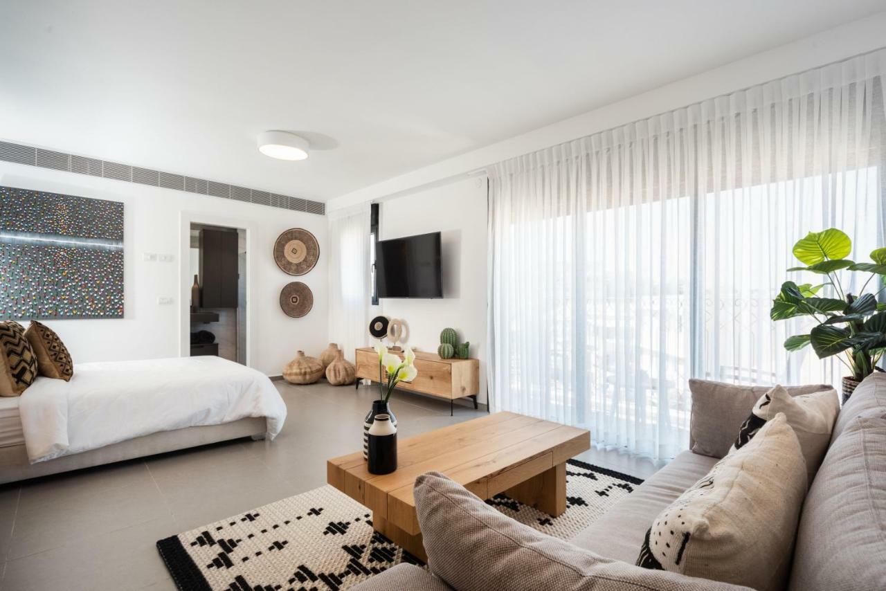 Duplex With Sea View Terrace Above The Flea Market เทลอาวีฟ ภายนอก รูปภาพ
